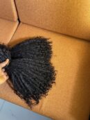 4C kinky textured Human hair  locs