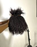 4C kinky textured Human hair  locs