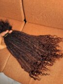 4B kinky textured Human hair locs